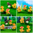 thumbnail image 3 of 4 minihongos de jardín de resina para decoración, micropaisaje de hongos, adorno de hongos, 3 of 4