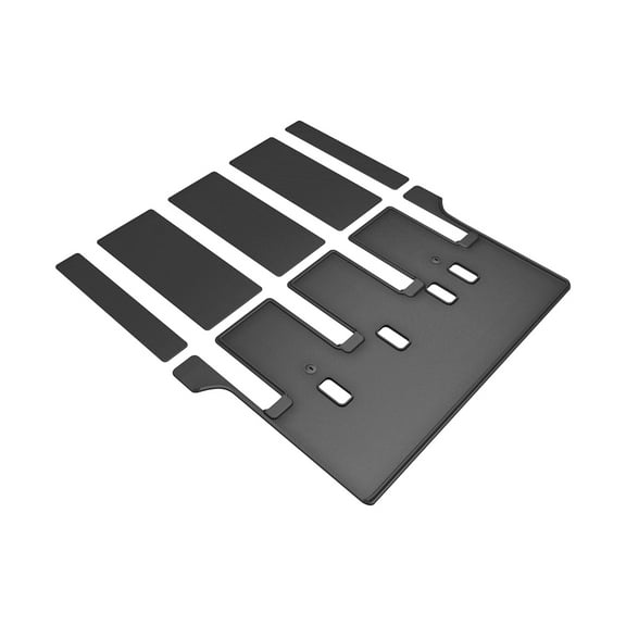 3D MAXpider Custom Fit Kagu Floor Mat (Black) Compatible with Kia Carnival / Sedona 2021-2025 - Third Row