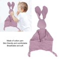 thumbnail image 3 of Manta De Seguridad De Conejito De Juguete Con Hilo De Doble Capa, Mantas Multiusos Para Cama De Guardería Para Un Sueño Reparador, 3 of 7