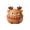 A001- Coffee, variant on Christmas Reindeer Squishy Toys, Brown Flour-Filled Relaxation Doll, 3.94 Inch Holiday Desk Decoration