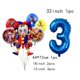 thumbnail image 3 of Increíble decoración con globos de circo digital, suministros para fiestas de cumpleaños, decoración para el día del niño, baby shower, regalo para niña o niño, 3 of 5
