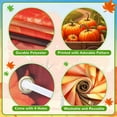 thumbnail image 3 of Large Fall Door Cover Decorations Fall Door Banner for Front Door Realistic Sunflower Maple Leaves Pumpkin Door Hanging Sign Autumn Harvest Backdrop Background for Thanksgiving Holiday Party Supplies, 3 of 6
