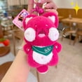 thumbnail image 3 of Lxtoys  Cute Cat Plush Keychain Backpack Decorative Pendants Suitable for Schoolbag Crossbody Bag  Red 15cm, 3 of 8
