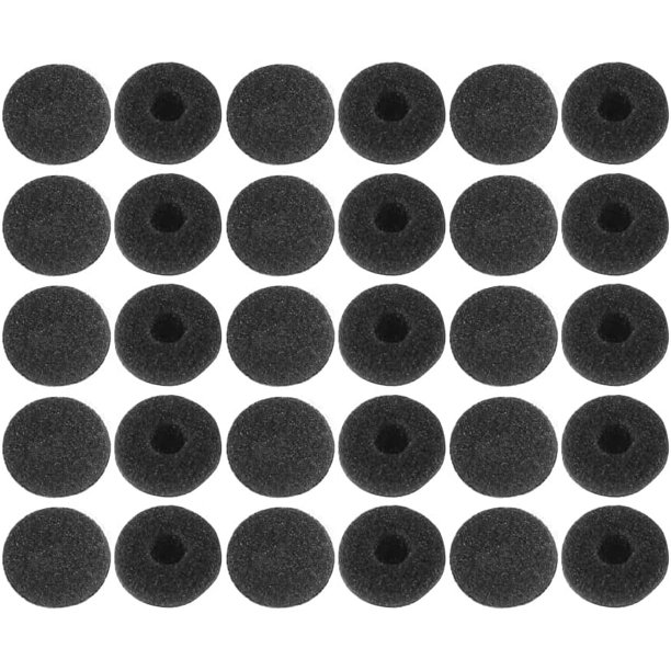 Paquete de 30 almohadillas de espuma para los oídos, almohadillas para los oídos, funda protectora de esponja de repuesto para auriculares, MP3, MP4, Iphone, Ipod, Itouch, Ipad, auriculares Sailing Electrónica