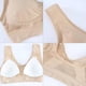 thumbnail image 4 of Guardurnaity Sujetador deportivo inalámbrico para mujer, chaleco para dormir, para correr, para correr, para verano, a prueba de golpes, transpirable Ropa interior Blanco Guardurnaity AP013078-03, 4 of 6