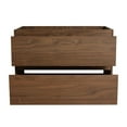 thumbnail image 3 of 30" Bathroom Vanity With Resin Sink & 2 Soft-close Drawers. Wall Mounted, Contemporary. Plywood Base For Stability Sink, 2-soft Close Drawers, . Modern Style, Spacious Storage, Smooth Drawer Slides., 3 of 7