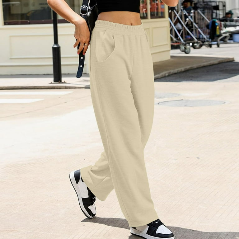 Biziza Pajama Pants High-Waisted Cute Sweatpants Baggy Women