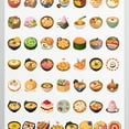 thumbnail image 4 of 35pcs-50pcs Japanese Food Stickers Cute Sushi Stickers Ramen Stickers for Laptops Guitars Fridge, 4 of 9
