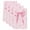 Pink, variant on Purple Bow Kitchen Towels Set of 1, Cute Bowknot Simple Pure Color Absorbent Dish Towels for Kitchen, Microfiber Hand Towel, Quick Drying Tea Towel for Cleaning Decorative Dishcloths
