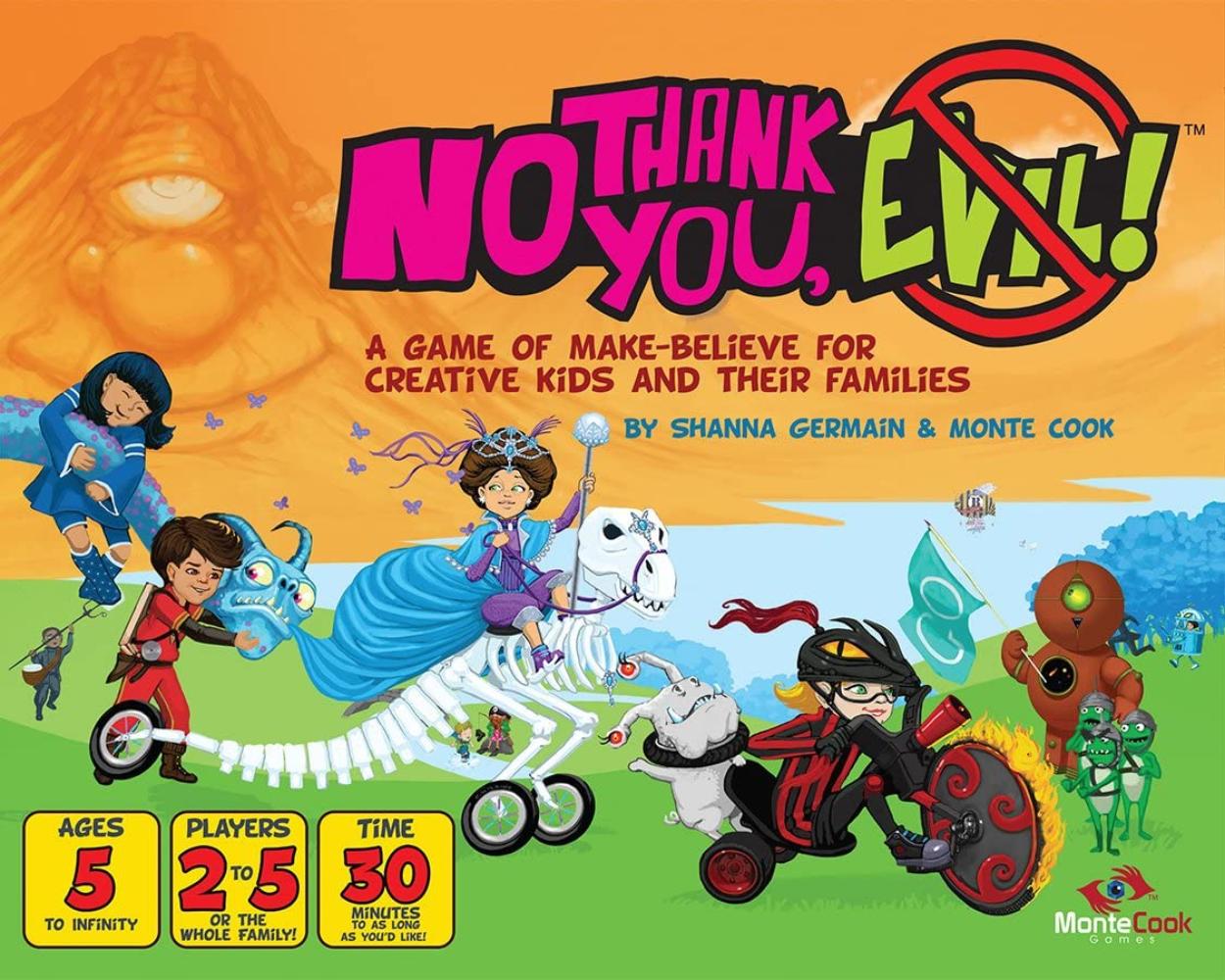 Monte Cook Games No Thank You Evil A Tabletop Game Of Make Believe Adventure And Storytelling For Creative Kids And Their Families By Brand Monte Cook Games Walmart Com