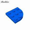 thumbnail image 3 of Little Builder 30357 Building Blocks Technological DIY 3x3 Rounded arc Wedge Plate MOC Creativity Educational Toy for Children White, 3 of 5