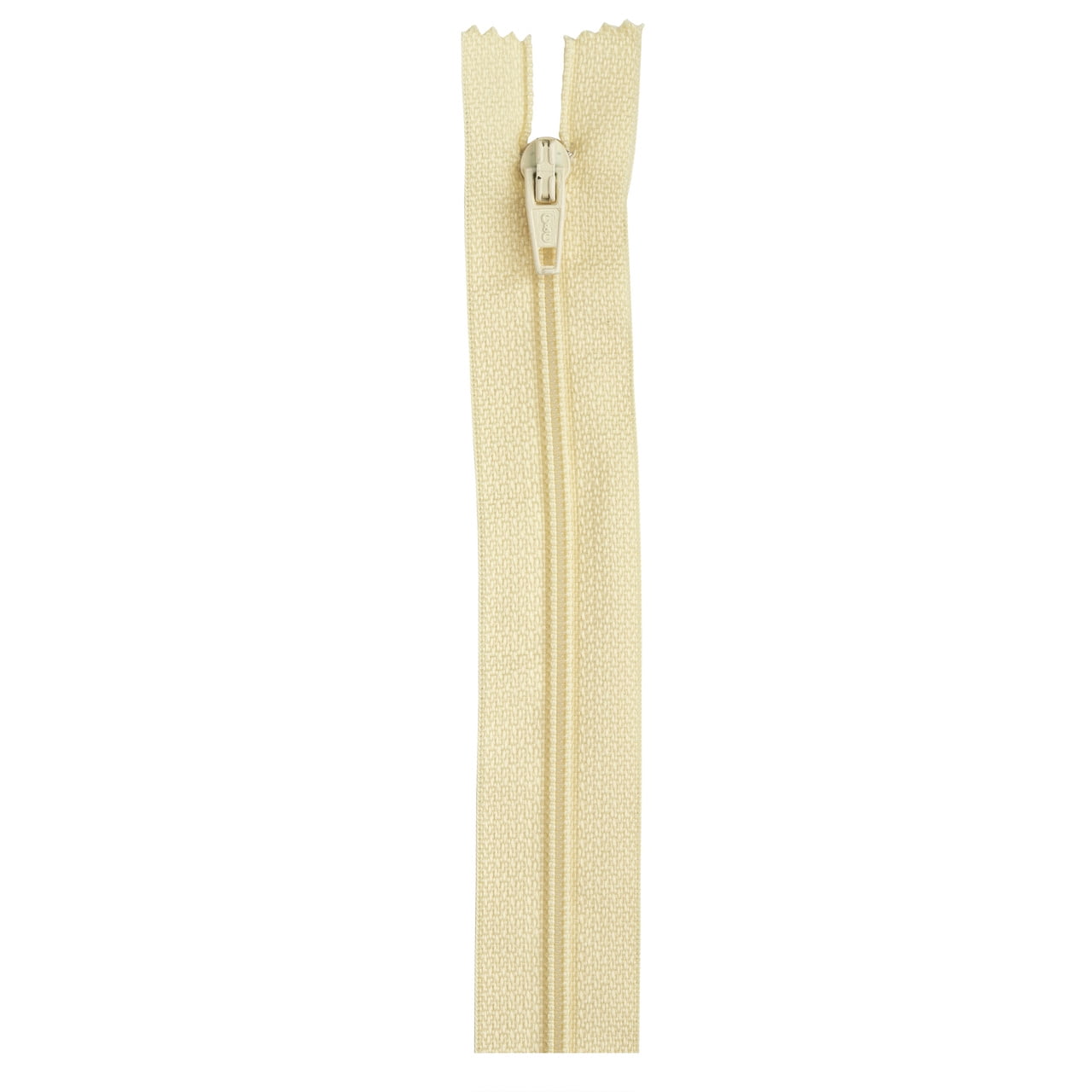 (3 pack) Coats & Clark 22" Polyester All Purpose Zipper, Yellow