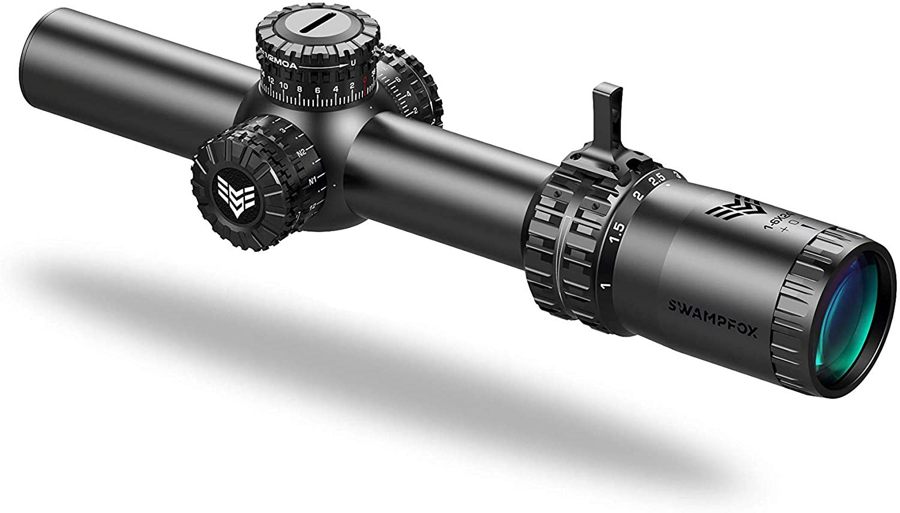 Swampfox Arrowhead Tube scope, Wider Field of View consistent Reticle Size Super Low Light Compatible