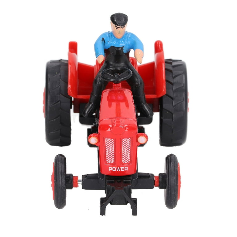 Kids Farm Vehicle Toys, Plastic Farm Tractor Toy Highly Simulation