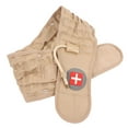 thumbnail image 4 of Back Decompression Belt Inflatable Relaxing Muscles Traction Function TPU Material Lower Back Support Device Khaki Silver Inflator, 4 of 5