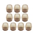 thumbnail image 2 of para patas de silla de alta transparencia, almohadillas protectoras para pies de muebles de silicona suave inferior, 10 piezas de para - Round S Marrón Sunnimix tapas de silicona para piernas, 2 of 8
