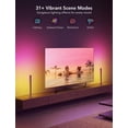 thumbnail image 5 of Barras de luz Govee RGBIC, retroiluminación de TV WiFi de 15 pulgadas con cuentas de luz dobles, barras de luz inteligentes, 5 of 5