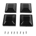 thumbnail image 2 of 1/4PCS Fence Post Caps Post Caps 10cm Black Caps Decoration Fence Post Caps Fence Posts PP Column Cap Protection, 2 of 4