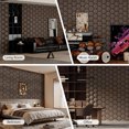 thumbnail image 6 of 4 Packs Acoustic Wall Panels - Self-Adhesive 3D Wood Slat Wall Panel- Peel and Stick Sound Absorbing Panels for Noise Reducing - Feature Wall Decor for Home & Office, 6 of 9