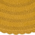 thumbnail image 3 of Design Imports DII Honey Gold Round Crochet Bath Mat, 3 of 4