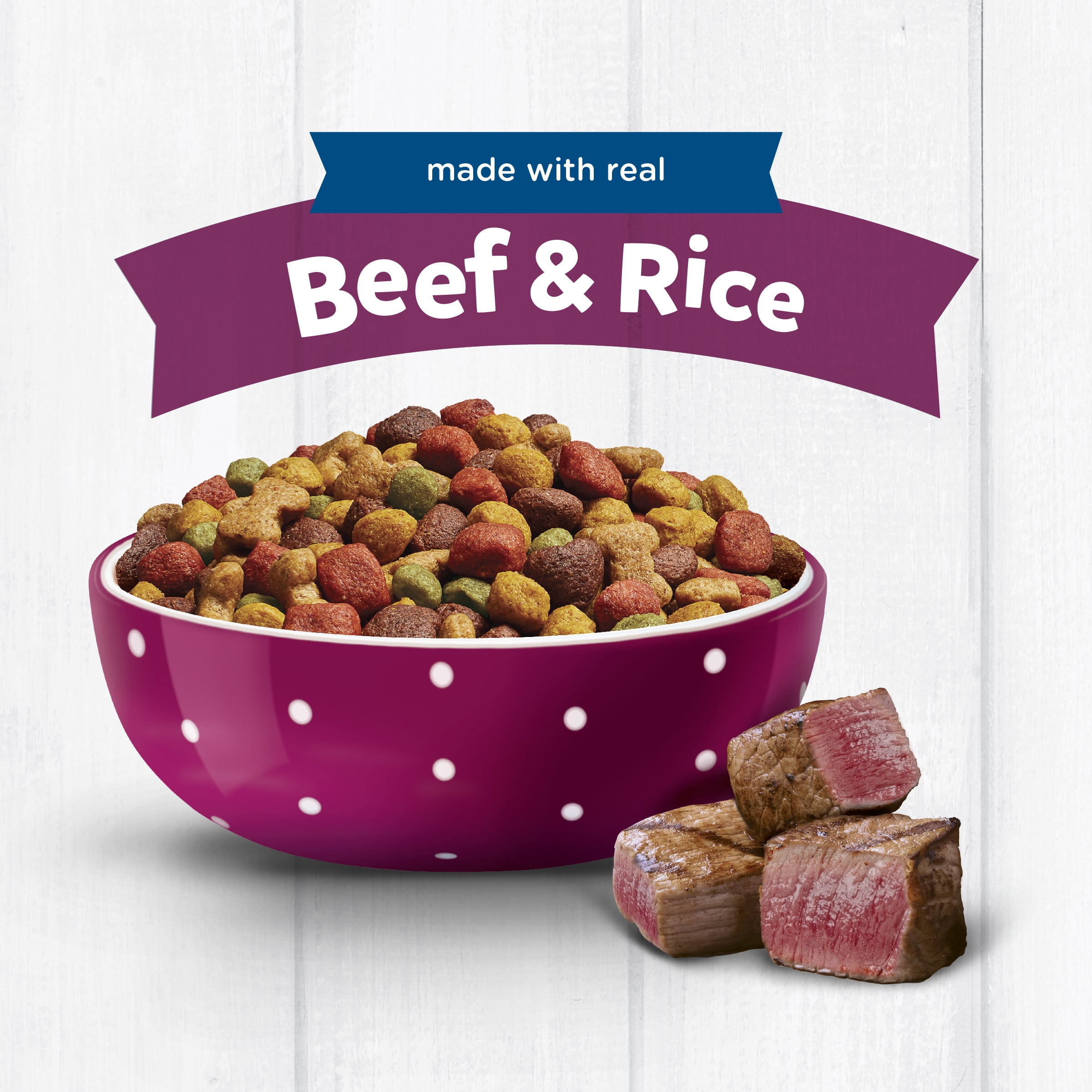 Puppy chow cheap beef