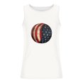 thumbnail image 3 of Tanques para Hombre de Verano Suelto Cuello Redondo de Algodón Poliéster Desgaste Casual, Camisa sin Mangas Deportivas de los Hombres para Diario Y Al Aire Libre, 3 of 4