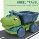thumbnail image 3 of Children's Dinosaur Engineering Vehicle Shovel Beach Toy Set Baby Outdoor Play Water Digging Sand Hourglass Tool, 3 of 7