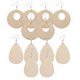 thumbnail image 3 of Charms For Earring Making Earring Pendants DIY Enthusiasts 5x5x0.3cm 300Pcs, 3 of 3