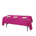 thumbnail image 3 of BalsaCircle 60" x 102" Sequin Rectangular Tablecloth Fuchsia, 3 of 8