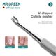 thumbnail image 3 of Limpiador de uñas MR.GREEN Cuticle Pusher Uail Care Tools, 3 of 7