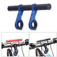 thumbnail image 4 of Soidarity Extensor de manillar de bicicleta con abrazaderas dobles soporte de extensión estante de montaje Universal al aire libre ciclismo de Ciclismo Azul Fibra de carbon Soidarity OD020549-04B, 4 of 6