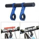 thumbnail image 5 of Naiovety Extensor de manillar de bicicleta con abrazaderas dobles soporte de extensión estante de montaje Universal al aire libre ciclismo de Ciclismo Azul Fibra de carbon Naiovety OD020549-04B, 5 of 6