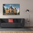 thumbnail image 3 of Epic Graffiti 'Chihuahua Mexico Quinta Gameros' by Pedro Gavidia, Canvas Wall Art, 60"x40", 3 of 8