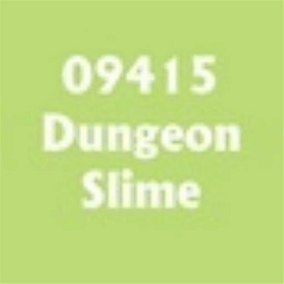 Reaper Miniatures REM09415 0.5 oz Master Series Paint Bones Dropper Bottle, Dungeon Slime