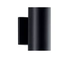 thumbnail image 5 of Kichler 12" 2 Light Black Cylinder Outdoor Wall Sconce, 5 of 9