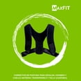 thumbnail image 2 of Correcto de postura Maxfit sports  Corrector de postura corto, 2 of 6