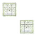 thumbnail image 1 of Matsuzay Regla de retazos, accesorio de plantilla alineada para costura acrílica, accesorio de acolchado, recorte Manual, herramienta de Type2 NO2, 1 of 6