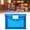 blue, variant on KUMHONW Plastic Expandable File Organizer Folder(No Divider),1Pcs Waterproof Transparent Document Holder Storage for Receipt/Paper/Bill/Taxes/Letter,Easy to Label 9.84"x12.99" for School Office Home