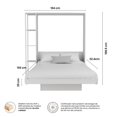 thumbnail image 5 of Cama Abatible Queen Size Esencial Vertical (Color Carlo), 5 of 5
