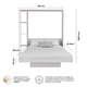 thumbnail image 5 of Cama Abatible Queen Size Esencial Vertical (Color Carlo), 5 of 5