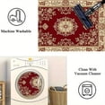 thumbnail image 5 of 1PC Antique Style Regional Carpet Local Carpet, Lightweight Washable Easy-to-Tidy Carpet Mat Festival Gift, Suitable for Living Room, Bedroom, Dining Room, Office, Balcony, Room Accessories, 5 of 8