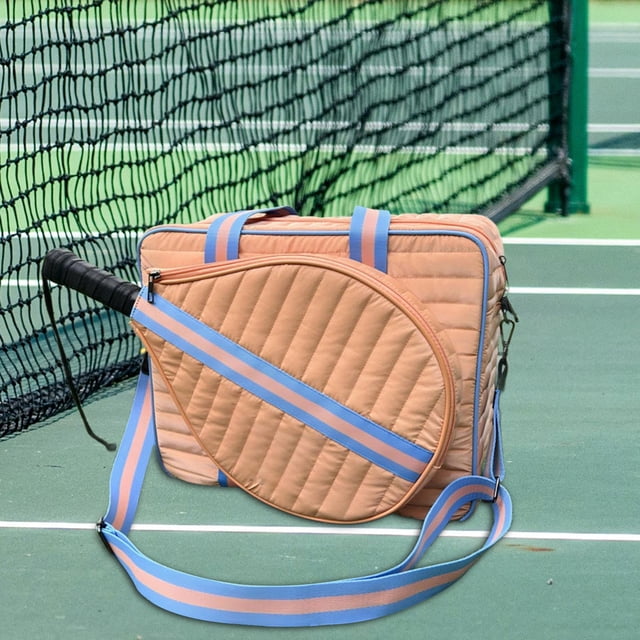Bolsa de tenis Colamx Bolsa para raquetas de tenis Cierre de cremallera 40 cm x 15 cm x 33 cm