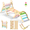 Multicolor, variant on BlueWood Climbing Frame Mat Stars Beige Pure Cotton Non-Slip 1-Pack 91x47cm