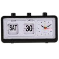 thumbnail image 1 of Retro Calendar Flip Clock Bedside Square Clock with 3 Press Button Household, 1 of 5