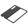 thumbnail image 1 of Étui en Cuir pour Téléphone, Étui Rigide en Cuir Pliable Anti-Rayures avec Protection Intégrale pour Z Fold 3 Noir, Rouge, Bleu, Vert Militaire, Brun, 1 of 8