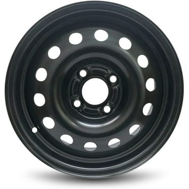 New 15x6 inch Wheel for Ford Focus (04-11) Black Painted Steel Rim