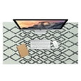 thumbnail image 2 of Sussexhome Large Mouse Pad for Desk - Cotton Mousepad for Desktop, Table, Office Desk Pad - Thin, Light, Portable Laptop Mat for Computer Mice - Machine Washable, Non-Slip, Foldable - 24" x 44", 2 of 8