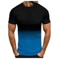 thumbnail image 1 of Playeras De Compresión Para Hombre, Conjunto De Dos Piezas De Camiseta Y Pantalones Cortos De Manga Corta Con Estampado Completo Para Hombre, Camisa Estampada Y Pantalón Corto., 1 of 4