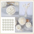 thumbnail image 3 of 25pcs Wicker Rattan Balls Vase Fillers Rattan Balls for Craft Project Aromatherapy Rattan Balls, 3 of 9