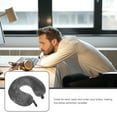thumbnail image 3 of U-shaped Pillow Travel Neck Memory Foam Airplane for Back Support Sleeping Office Pillows Soft Portable Velvet, 3 of 6